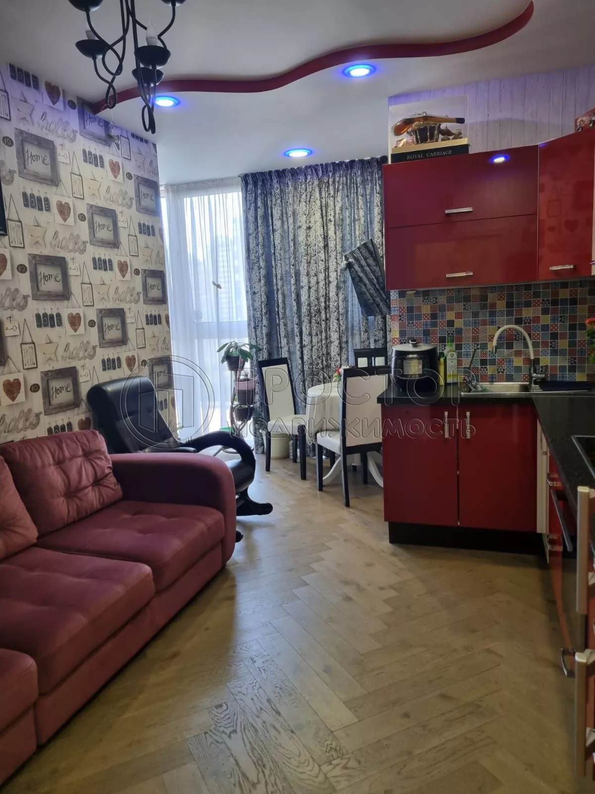 1-комнатная квартира, 40.5 м² - фото 2