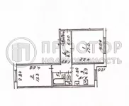 2-комнатная квартира, 52.4 м² - фото 88