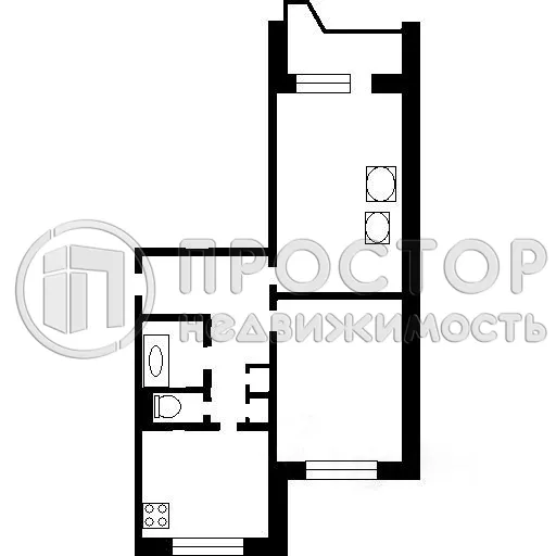 2-комнатная квартира, 60 м² - фото 25