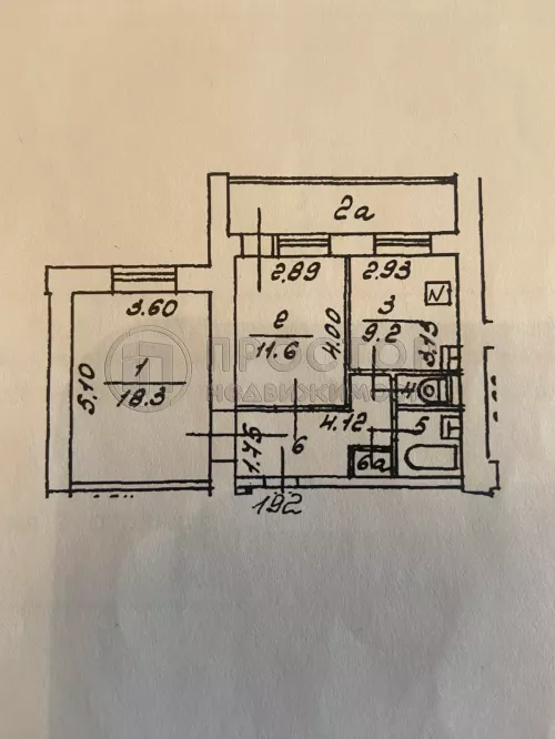 2-комнатная квартира, 51.5 м² - фото 45