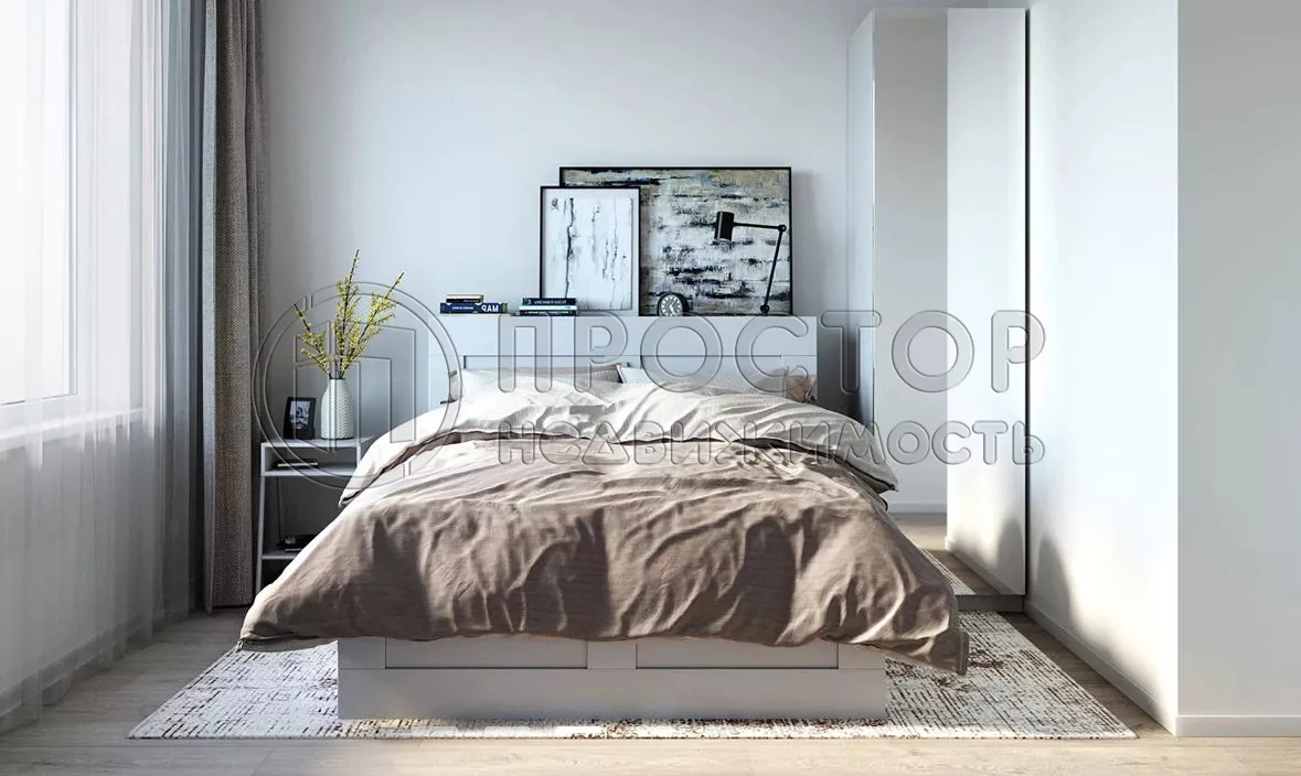 2-комнатная квартира, 33.89 м² - фото 4