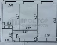 2-комнатная квартира, 52 м² - фото 21