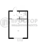 Студия, 25.5 м² - фото 29
