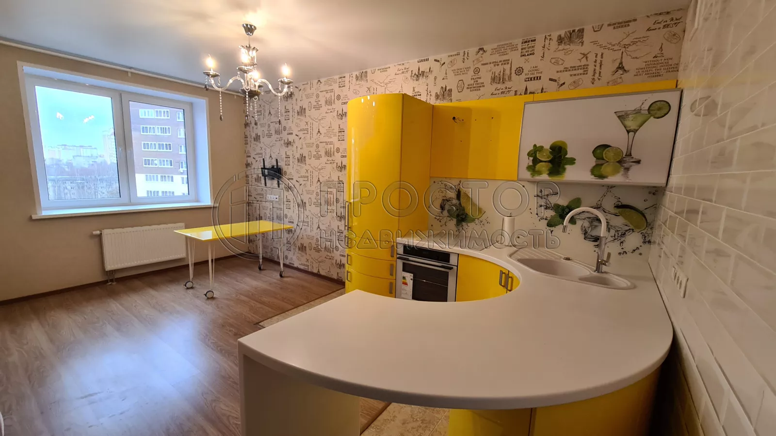 1-комнатная квартира, 39 м² - фото 9