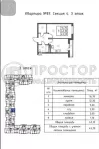 1-комнатная квартира, 42.2 м² - фото 44