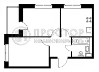 2-комнатная квартира, 42.7 м² - фото 47