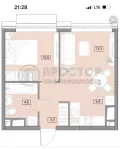 2-комнатная квартира, 40 м² - фото 21