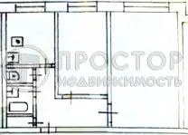 2-комнатная квартира, 44.5 м² - фото 50