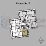 2-комнатная квартира, 58.1 м² - фото 23