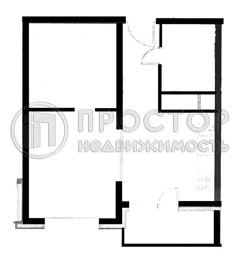 2-комнатная квартира, 40 м² - фото 44