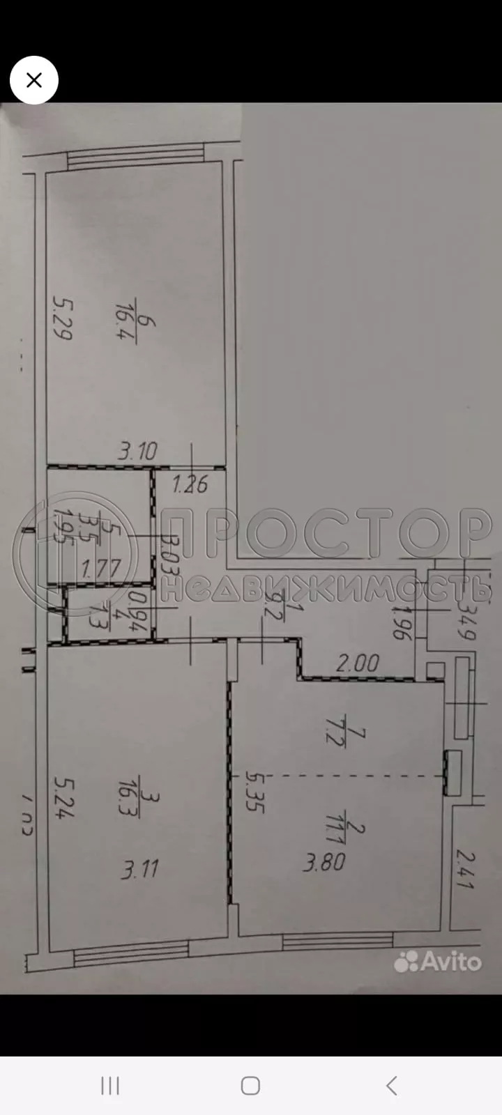 2-комнатная квартира, 65 м² - фото 25
