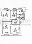 3-комнатная квартира, 80 м² - фото 65