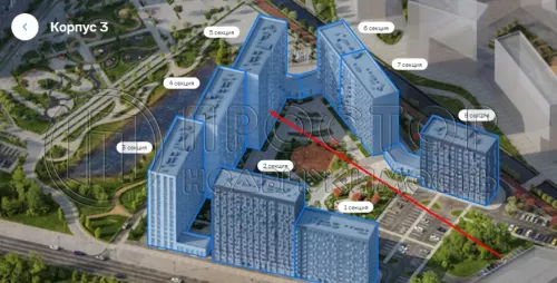 2-комнатная квартира, 32.88 м² - фото 13