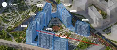 2-комнатная квартира, 32.8 м² - фото 13