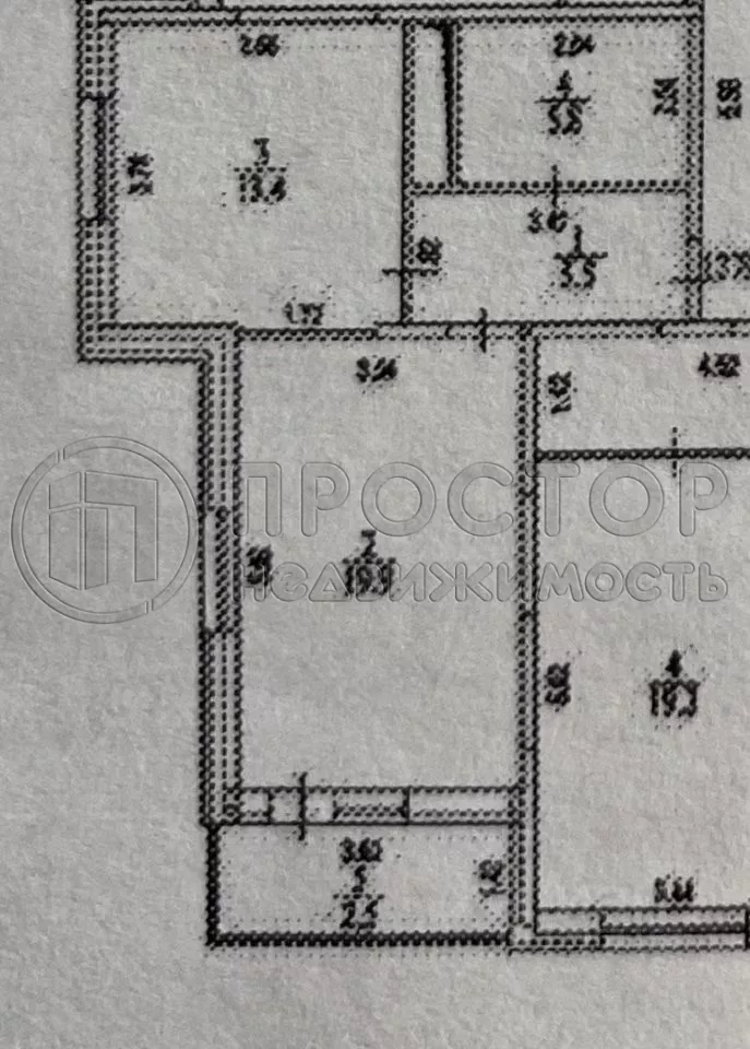 1-комнатная квартира, 44.6 м² - фото 18