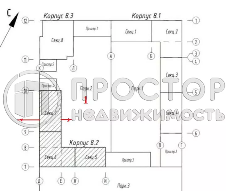 3-комнатная квартира, 60.1 м² - фото 12