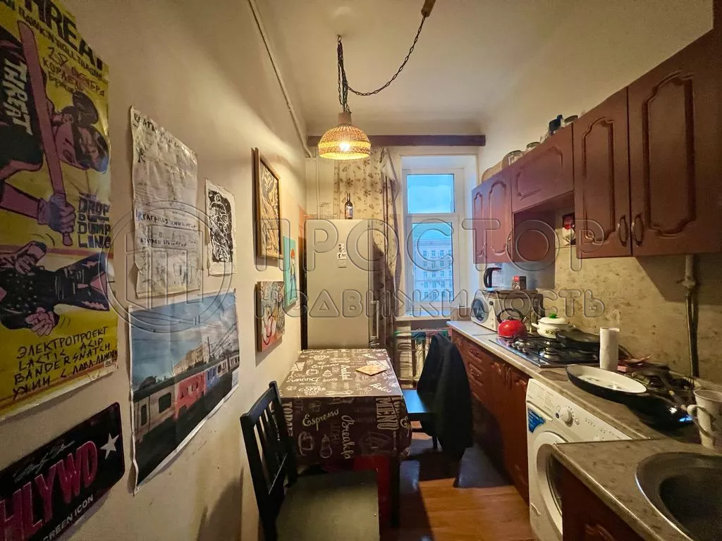 1-комнатная квартира, 40 м² - фото 13