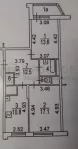 2-комнатная квартира, 59.4 м² - фото 21