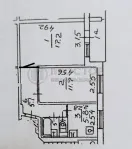 2-комнатная квартира, 43 м² - фото 13