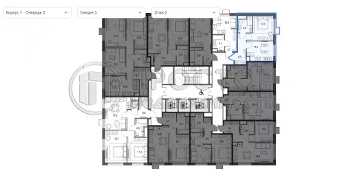 1-комнатная квартира, 35.1 м² - фото 3