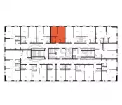 1-комнатная квартира, 32.51 м² - фото 9