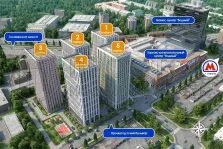 1-комнатная квартира, 26.4 м² - фото 12