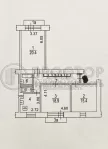 3-комнатная квартира, 80 м² - фото 25