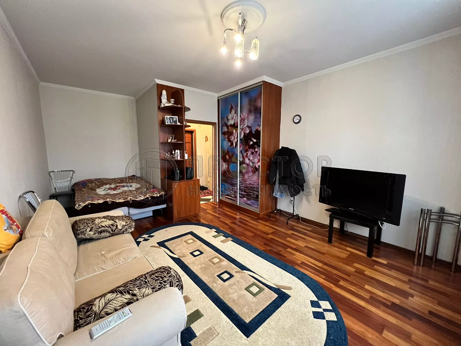 1-комнатная квартира, 38 м² - фото 2