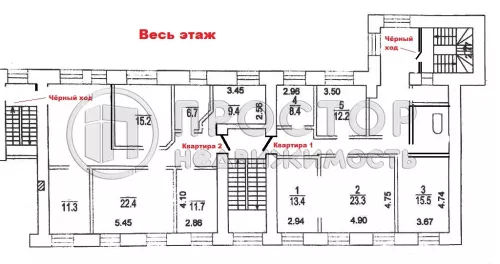 5-комнатная квартира, 111 м² - фото 34