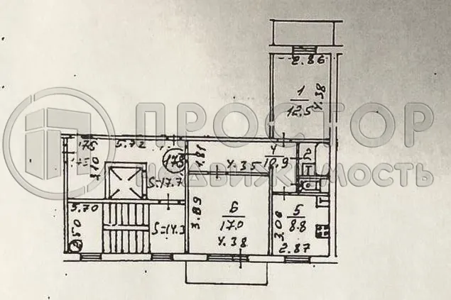2-комнатная квартира, 57.4 м² - фото 29