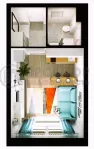 Студия, 23.5 м² - фото 16
