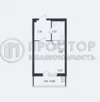 Студия, 31.13 м² - фото 29