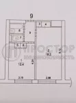2-комнатная квартира, 39 м² - фото 47