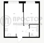 2-комнатная квартира, 45.8 м² - фото 10