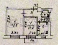2-комнатная квартира, 47.7 м² - фото 20