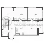 4-комнатная квартира, 73 м² - фото 11