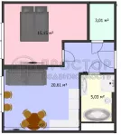 2-комнатная квартира, 45 м² - фото 31