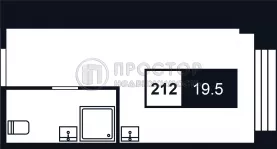 Студия, 19 м² - фото 23