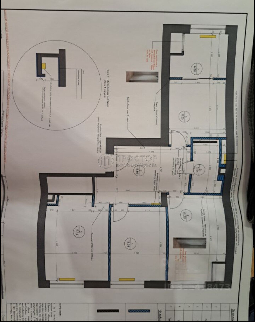 3-комнатная квартира, 83.2 м² - фото 44