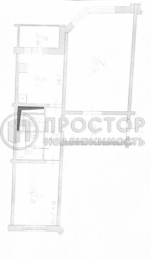 2-комнатная квартира, 54.9 м² - фото 27