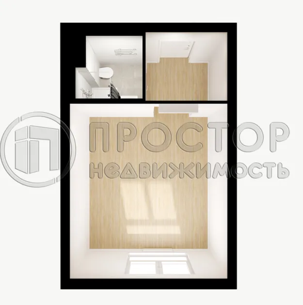 Студия, 23.6 м² - фото 2