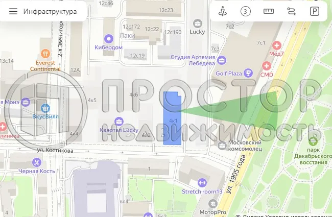 2-комнатная квартира, 56.5 м² - фото 9