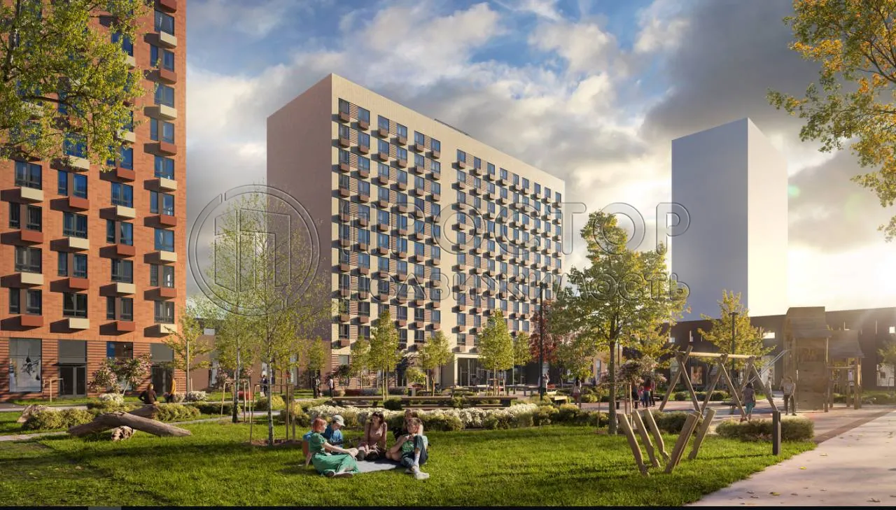 1-комнатная квартира, 39.3 м² - фото 3