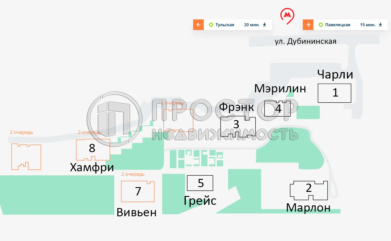 2-комнатная квартира, 65.3 м² - фото 2
