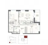 2-комнатная квартира, 67 м² - фото 15