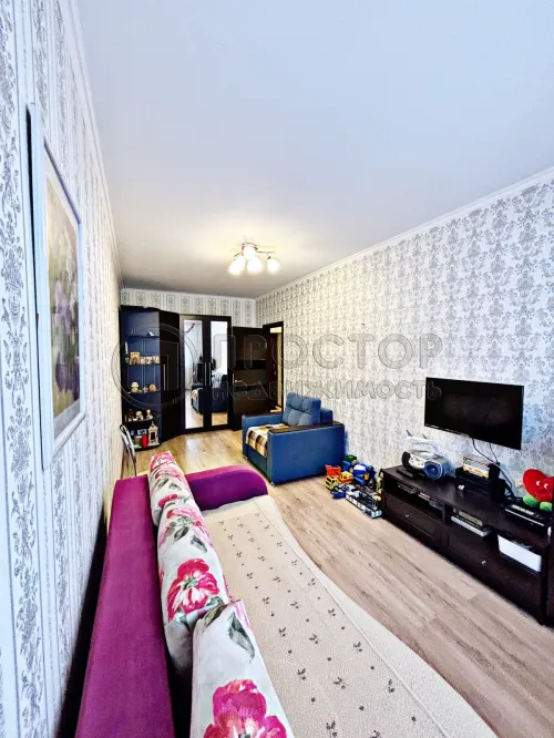 1-комнатная квартира, 45 м² - фото 6