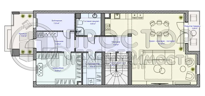 Таунхаус, 300 м² - фото 42