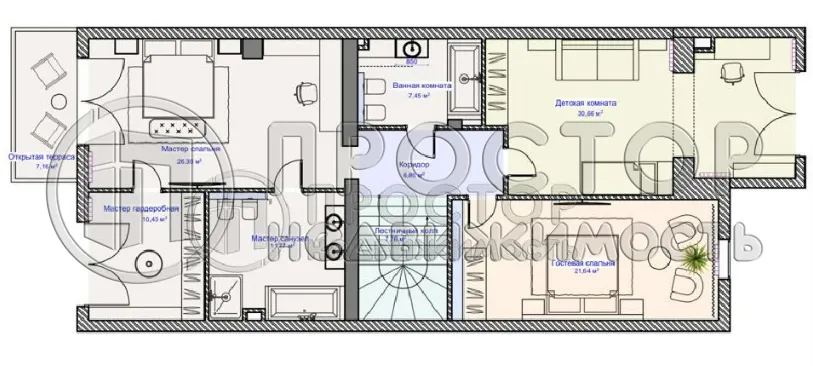 Таунхаус, 300 м² - фото 43