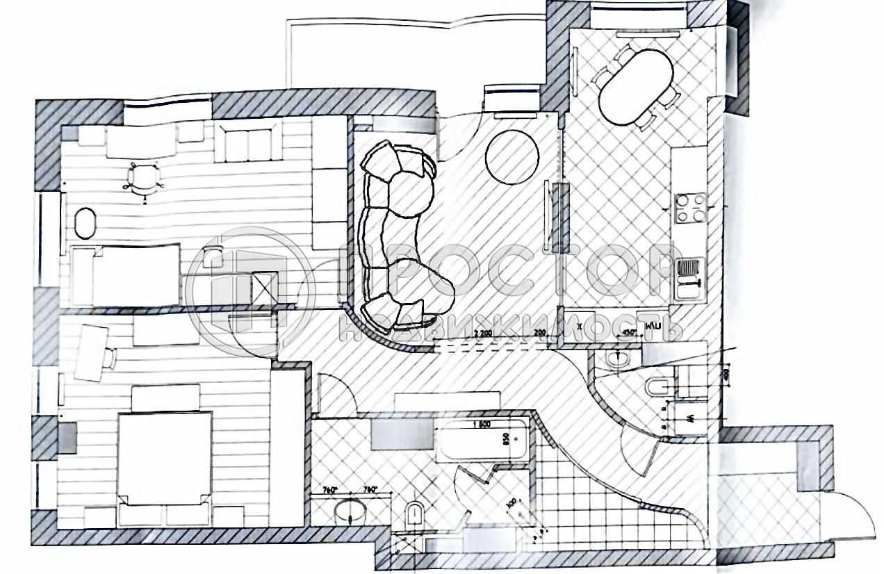 3-комнатная квартира, 103.1 м² - фото 29