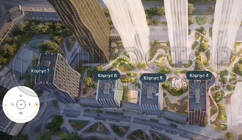 4-комнатная квартира, 61.4 м² - фото 2